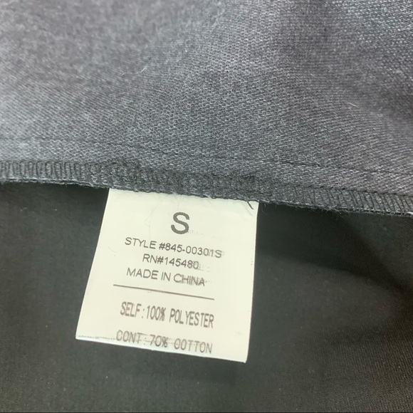 Stitch Fix 41 Hawthorn Faux leather Front Black Mini Dress - Picture 4 of 7